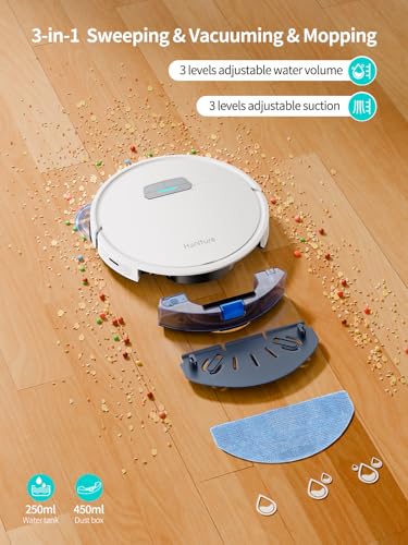 HONITURE 3-in-1 Robot Vacuum Cleaner for Pet Hair