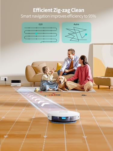 HONITURE 3-in-1 Robot Vacuum Cleaner for Pet Hair