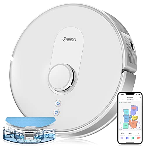 LiDAR Navigation Robot Vacuum and Mop, 2700Pa Strong Suction