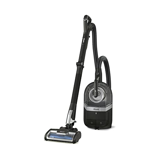 Shark CZ350C Pet Bagless Canister Vacuum, Black/Silver