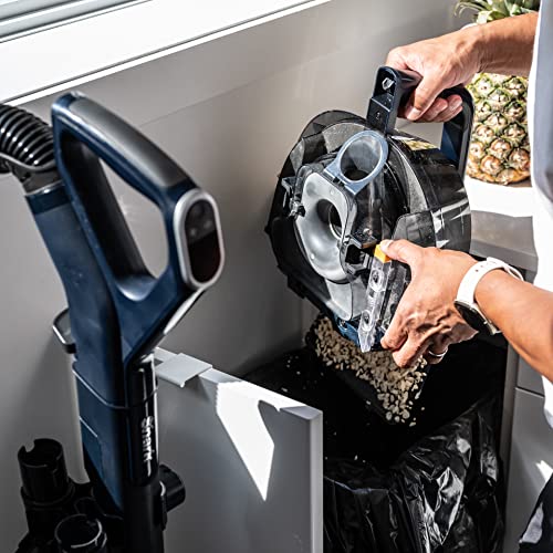 Shark CZ350C Pet Bagless Canister Vacuum, Black/Silver