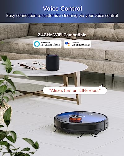 ILIFE Robot Vacuum - T10s Mop - Lidar Navigation - Alexa