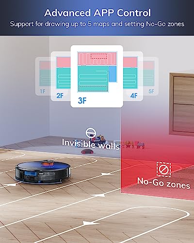 ILIFE Robot Vacuum - T10s Mop - Lidar Navigation - Alexa