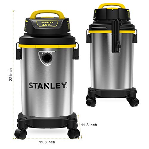 Stanley Wet/Dry Vacuum, 4 Gal, 4 HP