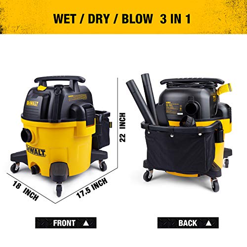 DEWALT 9 Gal Wet/Dry VAC, heavy-duty shop vacuum