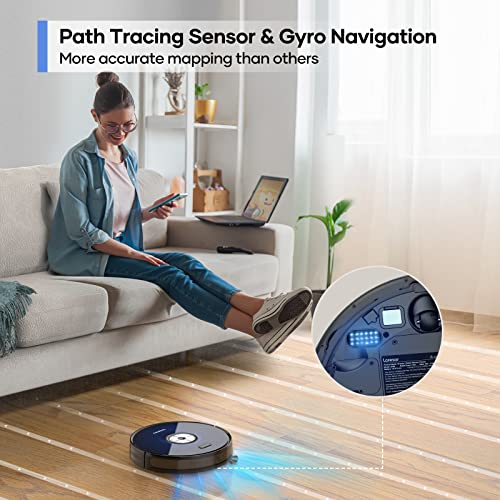 Laresar Robot Vacuum: 4000Pa, Smart Navigation, 3-in-1