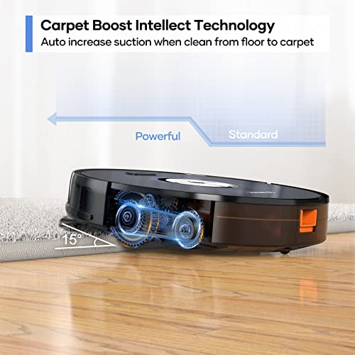 Laresar Robot Vacuum: 4000Pa, Smart Navigation, 3-in-1