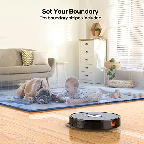 Laresar Robot Vacuum: 4000Pa, Smart Navigation, 3-in-1