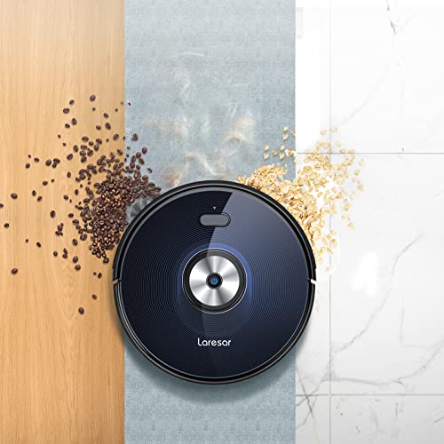 Laresar Robot Vacuum: 4000Pa, Smart Navigation, 3-in-1