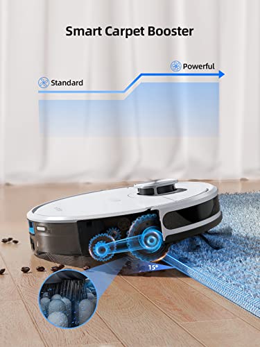 HONITURE Robot Vacuum and Mop with Auto Empty Station