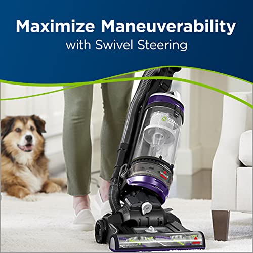 Bissell Cleanview Swivel Upright Vacuum - Purple
