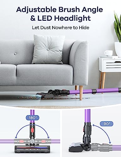 Ganiza V25S Cordless Vacuum - 6-in-1 Lightweight Design