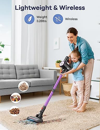 Ganiza V25S Cordless Vacuum - 6-in-1 Lightweight Design