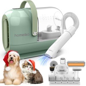 Dog Grooming Kit & Pet Hair Vacuum, 99% Suction