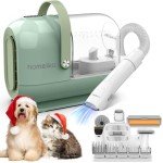 Dog Grooming Kit & Pet Hair Vacuum, 99% Suction