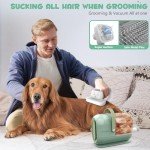 Dog Grooming Kit & Pet Hair Vacuum, 99% Suction