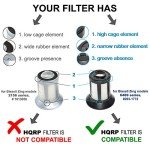 HQRP Dirt Tank Filter for Bissell Zing Vacuums