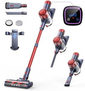 Powerful Cordless Vacuum with LED Touch Screen