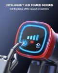 Powerful Cordless Vacuum with LED Touch Screen