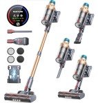 SMOTURE Cordless Stick Vacuum Cleaner with Auto Suction