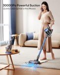 Powerffy Cordless Stick Vacuum with Detachable Battery