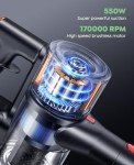 SunSare Cordless Vacuum Cleaner - 60 Min Runtime