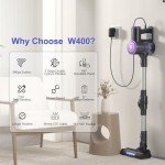 PRETTYCARELIFE Cordless 6-in-1 Powerful Vacuum Cleaner