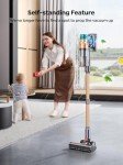 SMOTURE Cordless Stick Vacuum Cleaner with Auto Suction