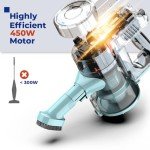 Roomie Tec Corded Stick Vacuum with HEPA Filter