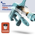 Roomie Tec Corded Stick Vacuum with HEPA Filter