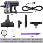 Elezon F800 Corded Cyclone Stick Vacuum Cleaner