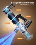 Trucozie Cordless 8-in-1 Vacuum Cleaner with Battery