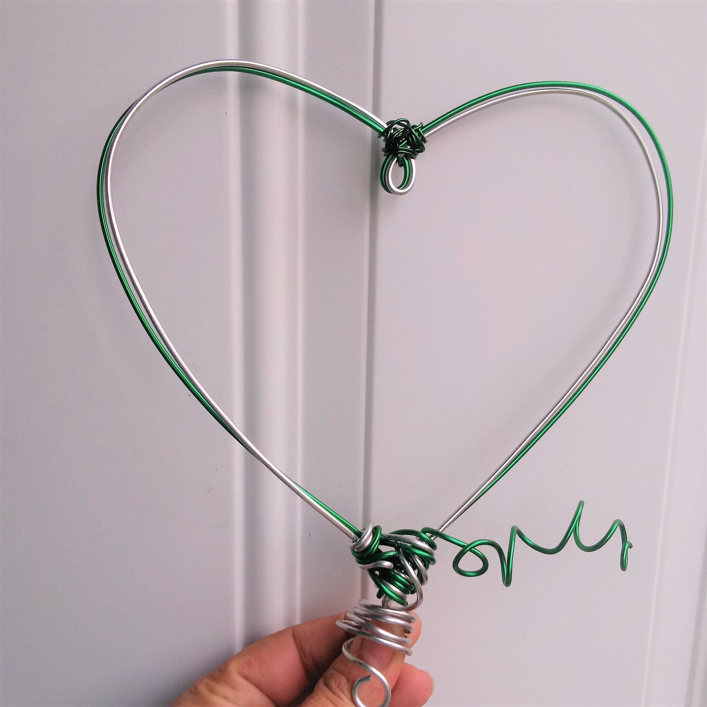 Heart Christmas Tree Topper - Dual Tone Option