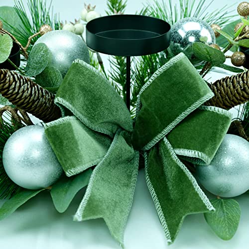 28" Triple Candle Holder for Christmas Decoration