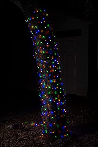 Multicolor Christmas Tree Lights, 240 LED - 78.4 FT