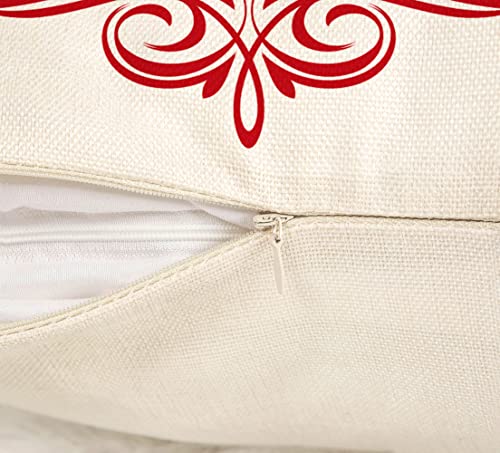 Farmhouse Christmas Pillow Covers Set of 4