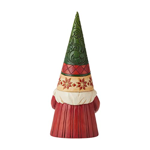 Jim Shore Christmas Gnome Figurine - 7.09 Inches