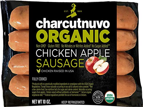 Organic Chicken Apple Sausage - 10oz, 5 Pack