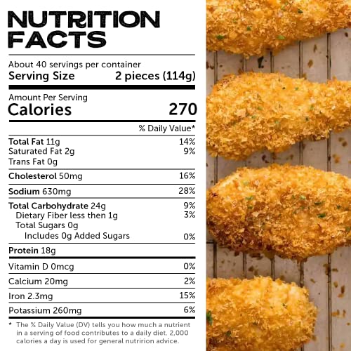 Premium Breaded Chicken Tenderloins | Natural & Hormone-Free