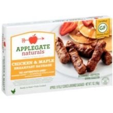 Applegate Farms Chicken & Maple Breakfast Sausage, 7oz (12-Pack)