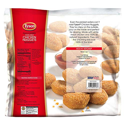 Evaxo Frozen Chicken Nuggets - 5 lbs