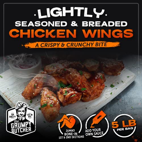 Grumpy Butcher Large Chicken Wings: Juicy & Crispy