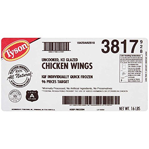 Tyson Medium Chicken Wings - 96pcs/2.3oz