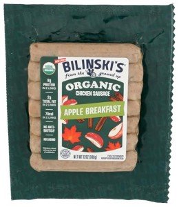 Organic Apple Chicken Breakfast Sausage - 12oz