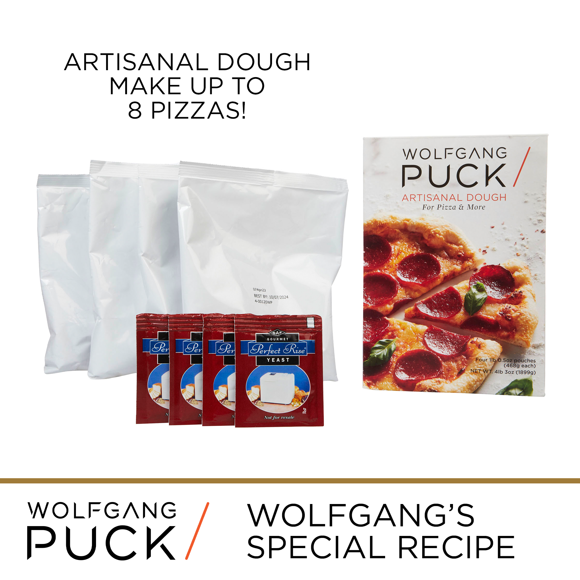Wolfgang Puck Outdoor Pizza Oven Bundle + Pellets