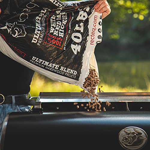 recteq Premium Hardwood Grill Smoker Pellet Blend, 40lb