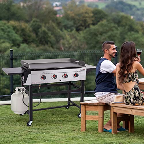 Royal Gourmet 36" Propane Outdoor Griddle - 4 Burner
