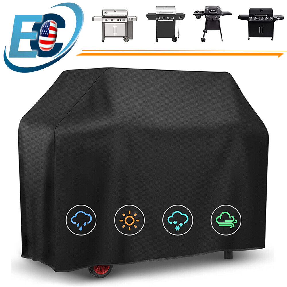 Waterproof BBQ Grill Cover - Heavy Duty, UV Protection