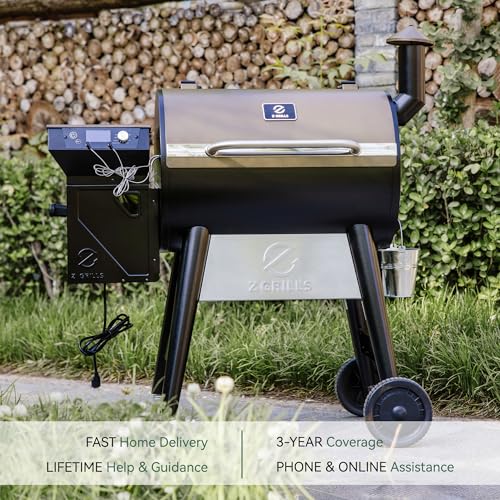 Z GRILLS Pellet Grill Smoker, 700 Cooking Area