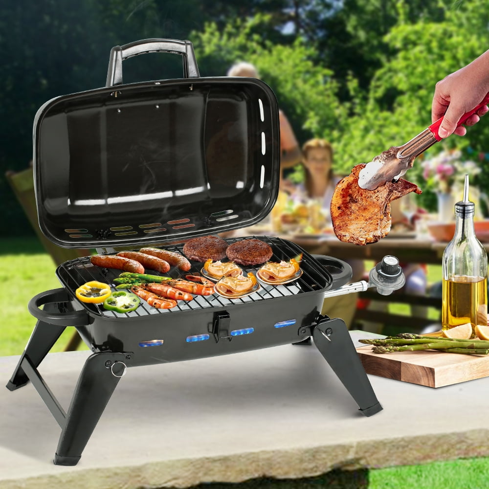 Porta-Chef 18" Propane Grill with Foldable Tabletop
